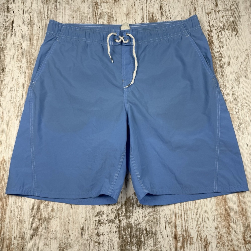 VTG‎ Y2K Nike Swim Trunks, Embroidered Center Swoosh Logo Mens Sz XL